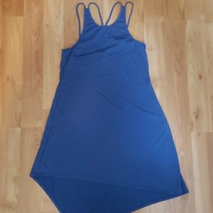 Bcbg maxaria blue handkerchief dress